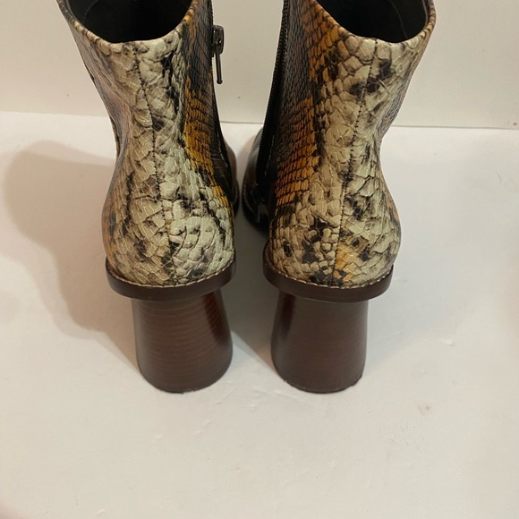 Gibson Latimer Multicolor Snakeskin Ankle Boots - Picture 8 of 13